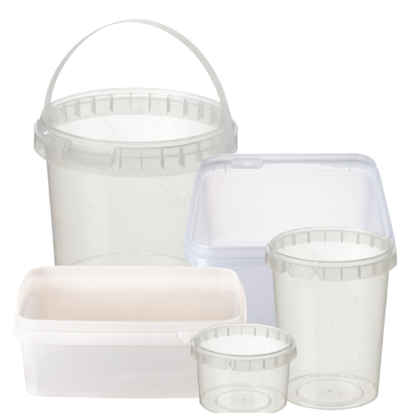 Tamper Proof Plastic Containers
