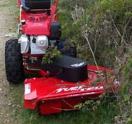 Power Rough Cut Mower with Side Swing