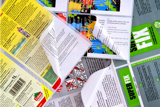 Full Colour Printing of Labels & Packaging