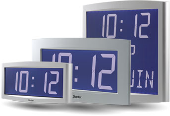 Opalys LCD Digital Clocks