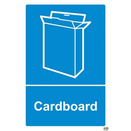 Cardboard Recycling Sign/Sticker
