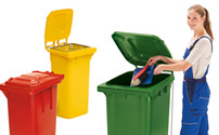 Waste bins & Recycling
