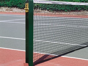 80mm Square Aluminium Outdoor Tennis Posts