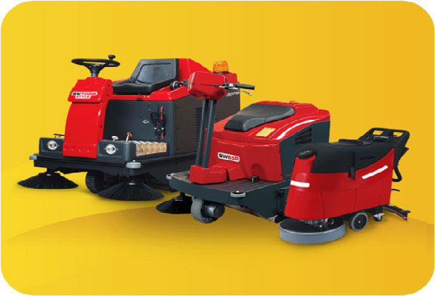 Ride-On Scrubber Dryers