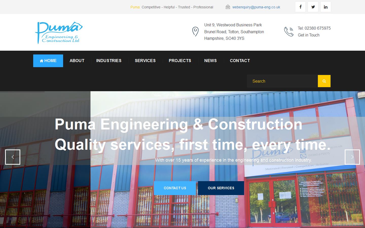 puma engineering & construction ltd