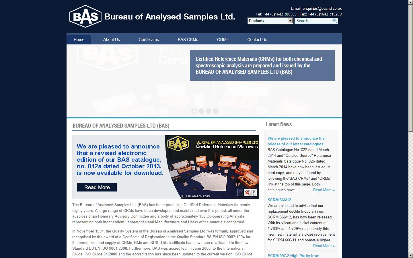 Ridsdale & Co Ltd and Bureau of Analysed Samples Ltd