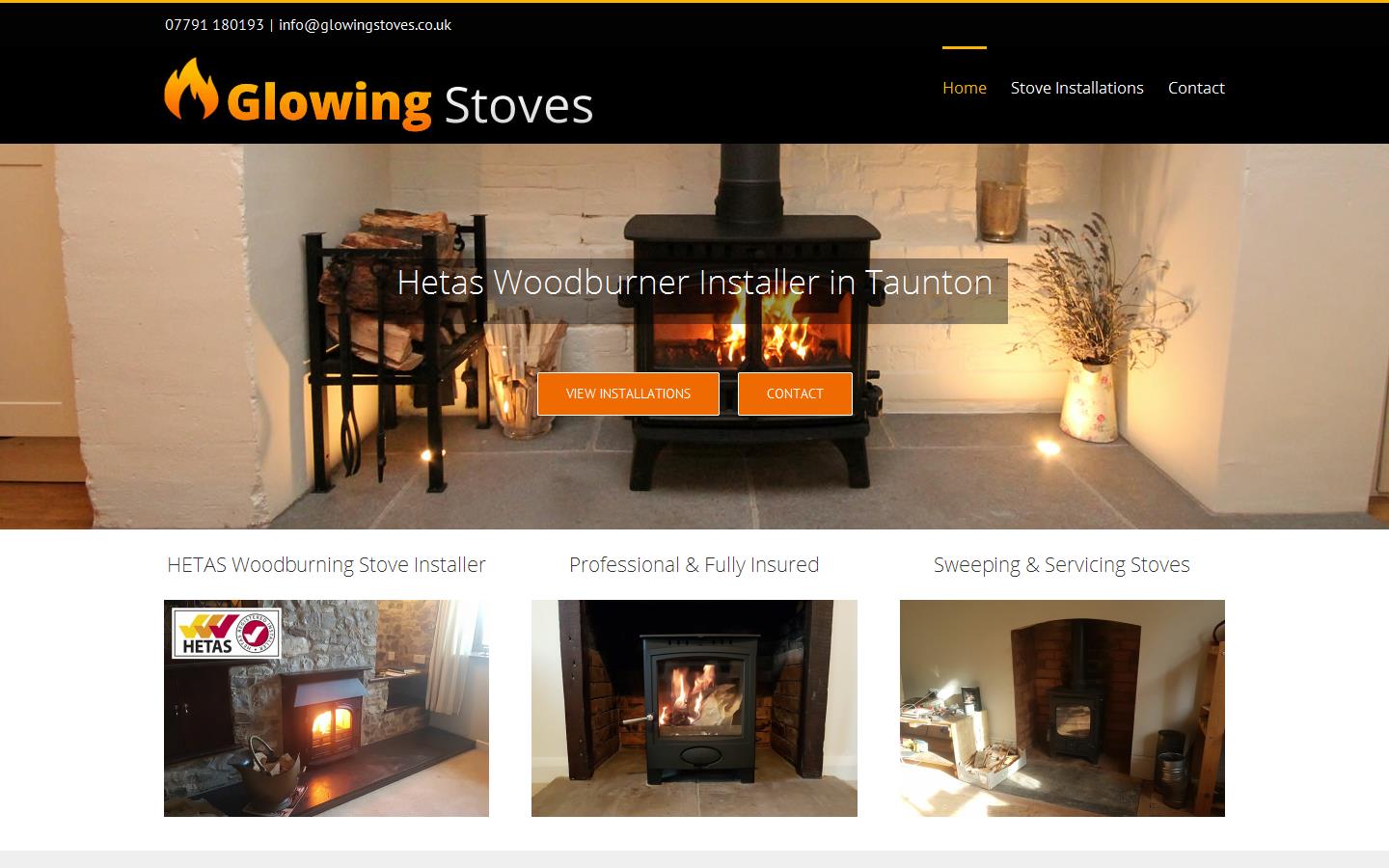 Woodburner installer & Fireplace renovations - North Newton, Bridgwater.