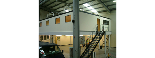 Mezzanine Floor for Training Classrooms