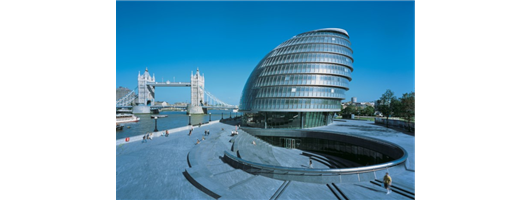 4.5 Metre High Revolving Doors - The Greater London Assembly