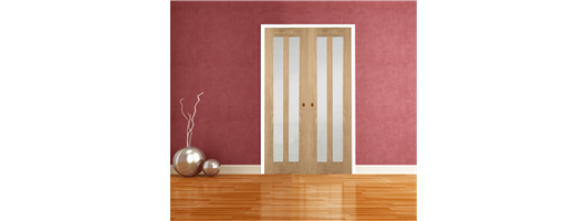 White Primed Double Door Lining – Internal Door Frame