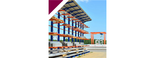 Cladded Cantilever Racking
