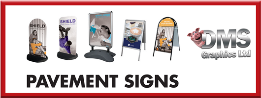 Pavement Signs and Cafe Banners