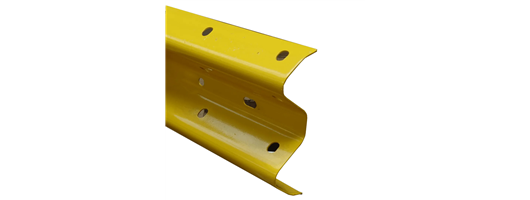 3.2m Effective Length Corrugated Beams – Straight – Powder Coated Yellow