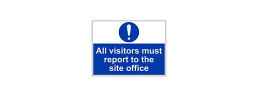 Visitor Safety Signs