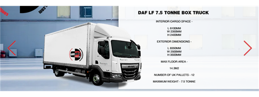 DAF LF 7.5 Tonne Box Truck