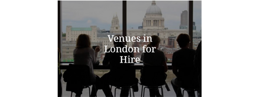 Venues in London for Hire