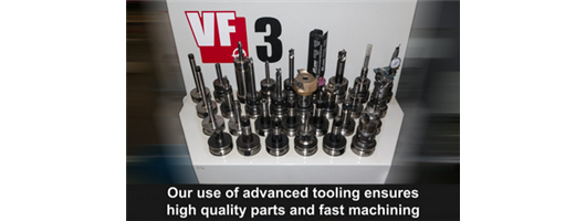 Our Use of Advanced Tooling Ensures High Quality Parts & Fast Machining