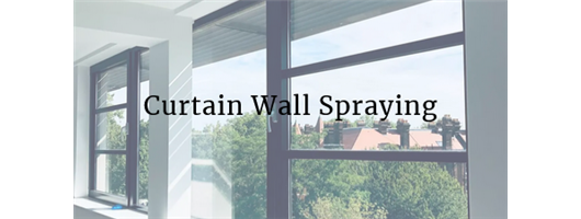  Curtain Wall Spraying
