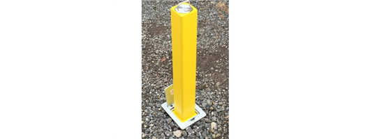 REMOVABLE BOLLARDS - INTEGRATED SOLD SECURE LOCK