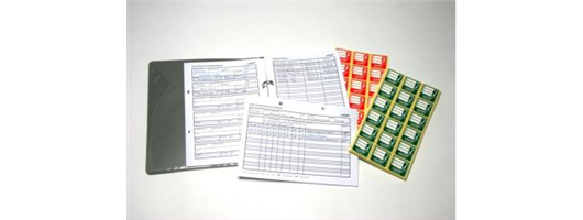 Binder with Maintenance Records