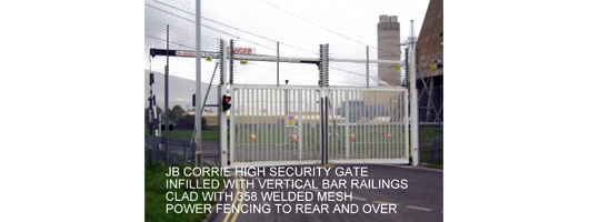 High security gate 