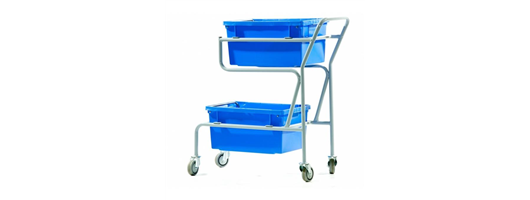 Twin Container Order Picking Trolley