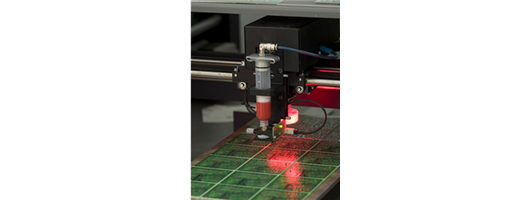 Laser Guided PCB Through Hole Assembly 