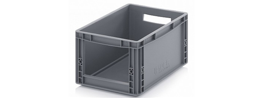 Open Fronted Euro Picking Plastic Containers