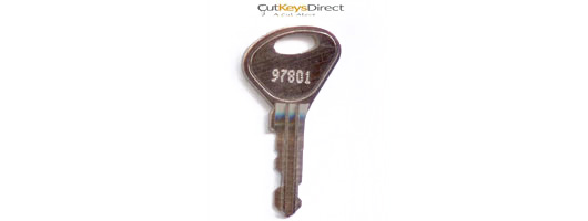 Lowe & Fletcher locker key