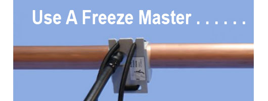 Stages of using Freeze Masters, Pipe Freezing tool - Use a Free Master 