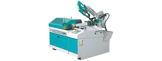 Automatic bandsaw with one way manual mitre 255mm capacity