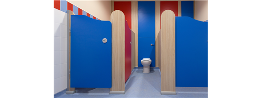 Ysgol Y Bynea - Tiny Stuff Nursery School Toilet Cubicles