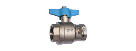 Ball Valve with Drain Tap