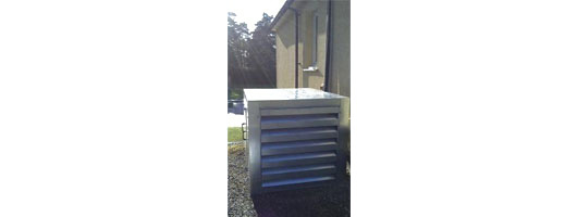 Domestic Heat Pump Enclosure