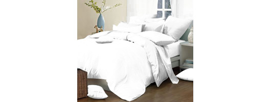 Plain Duvet Covers, Fitted and Flat Sheets, pillowcases