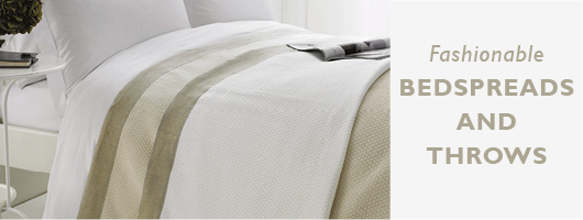 Fashionable Bedspreads & Throws