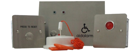 Aidalarm Toilet Alarm Kit from Hoyles Electronic Developments Ltd