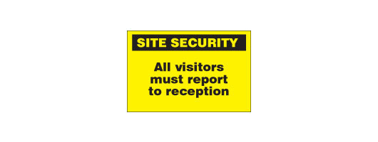 Site Security Signs