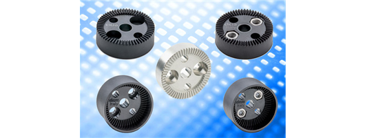 Circular toothed clamping plates from Elesa UK
