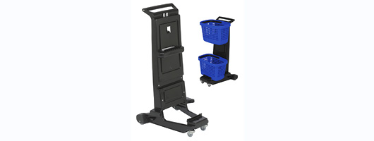 Snupy Two Tier Basket Trolley