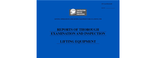 Reports of Thorough Examination & Inspection