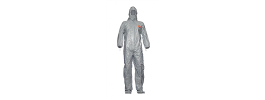 TYCHEM F HOODED COVERALL WITH SOCKS