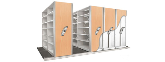 Mobile shelving systems