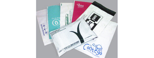 Bayard Packaging; White A4 Poly Mailer Printed 1 Colour 