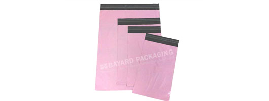 Bayard Packaging; Pink Plastic Mailing Bags 