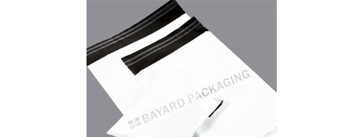 Bayard Packaging; White Opaque Plastic Envelopes - 38 micron 