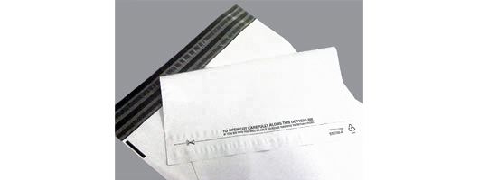 Bayard Packaging; Returnable White Opaque Mailing Bag 