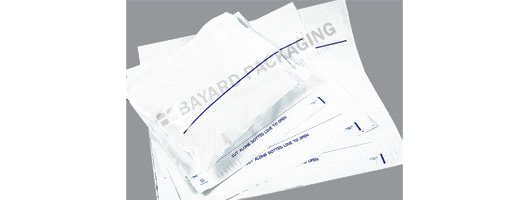 Bayard Packaging; White Extra Strong Bags with a write on panel 
