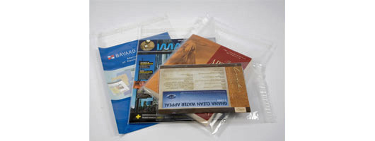 Bayard Packaging; Clear Extra Strong Self-Seal Plastic Envelopes - 70 micron 