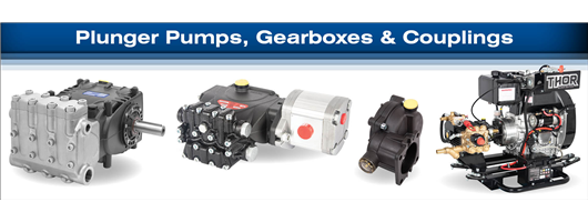 Plunger Pumps, Gearboxes & Couplings